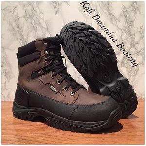 TIMBERLAND Men's 'RIME RIDGE A1KG1' LEATHER BOOTS